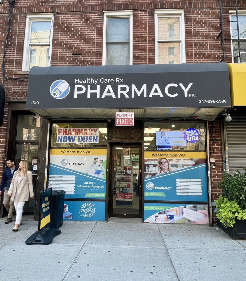 Healthy Care Rx Pharmacy | Astoria, NY | Free Prescription Delivery